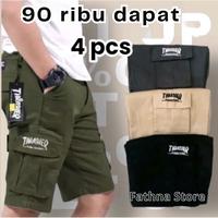 Celana Cargo Pria Panjang Bahan Ripstop